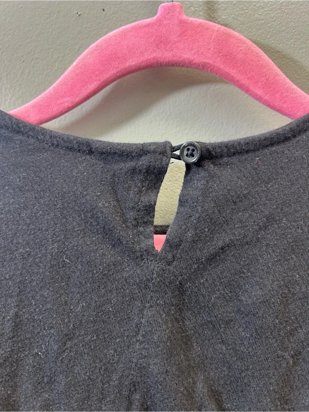Old Navy Navy Blue Girls' Embroidered Long-Sleeve Tunic